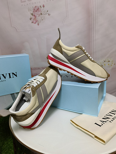 Lanvin couple model retro jogging Agan shoes 34-45-782d0fdf